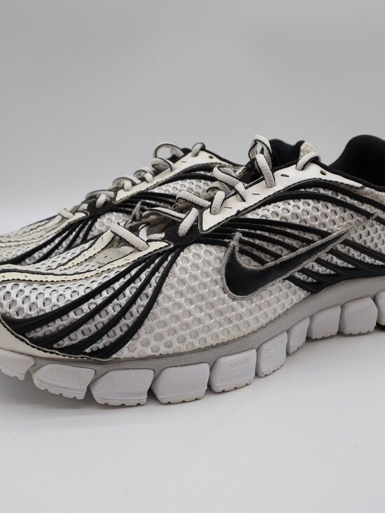Nike Zoom Skylon+ 11 Men\'s Running Shoes 9.5 White Black Mesh Vintage main image 3